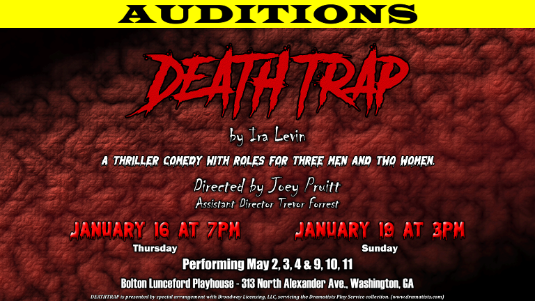 Death Trap Auditions Death Trap Auditions
