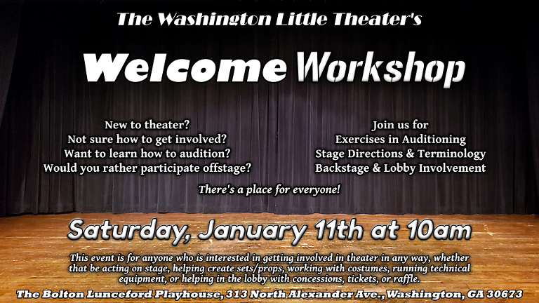Welcome Workshop Welcome Workshop