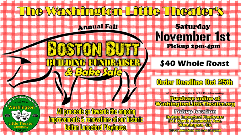 Boston Butt Fundraiser Boston Butt Fundraiser