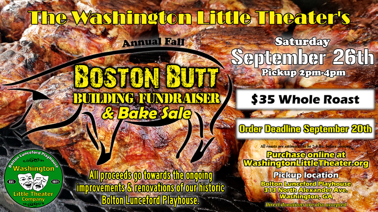 Boston Butt Fundraiser